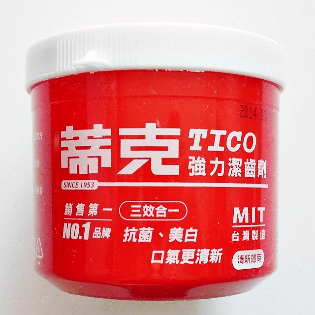 蒂克 TICO 強力潔歯剤 歯磨き粉 140g POWERFUL TOOTH CLEANSER