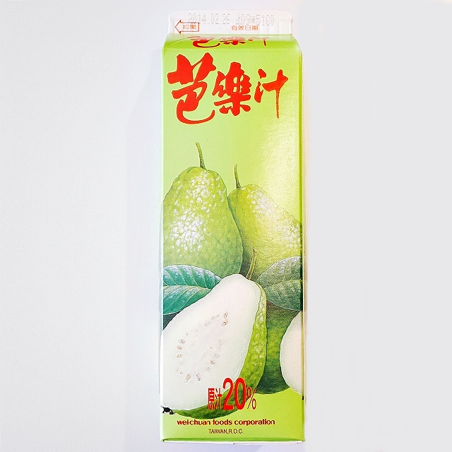 味全 芭樂汁 グァバジュース 原汁20% 果汁20% wei-chuan