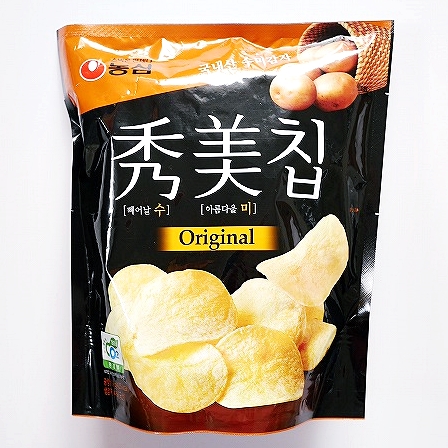 （旧商品）農心 ノンシム 秀美칩 ポテトチップス オリジナル 秀美チップ スミチップ 85g 농섬칩