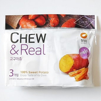 清浄園 CHEW＆REAL チューアンドリアル 干しイモ 干し芋 さつまいも Sweet Potato 60g×3