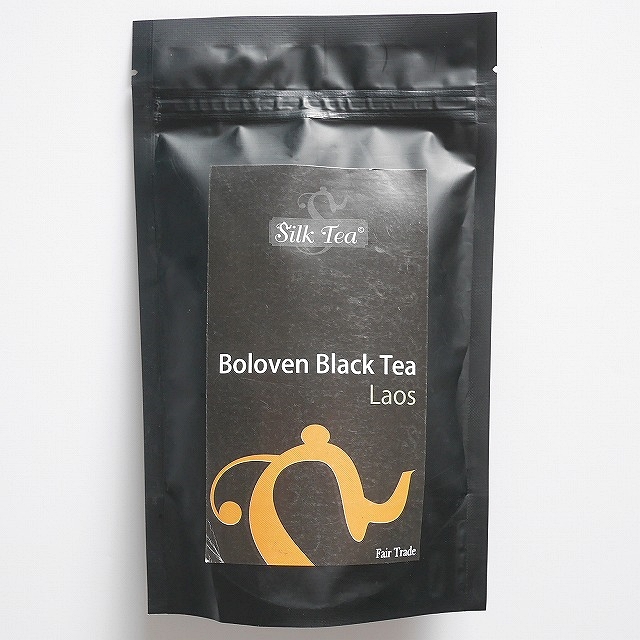 silk tea シルクティー boloven black tea ラオス ブラックティー 紅茶 50g