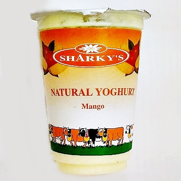シャーキーズ ナチュラルヨーグルト マンゴー SHARKY'S NATURAL YOGHURT Mango