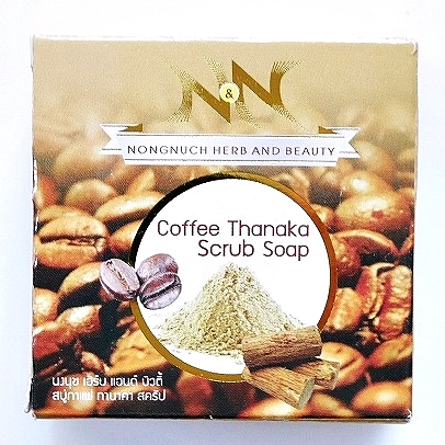 N&N NONGNUCH コーヒー タナカ スクラブソープ 石鹸 石けん Thanaka