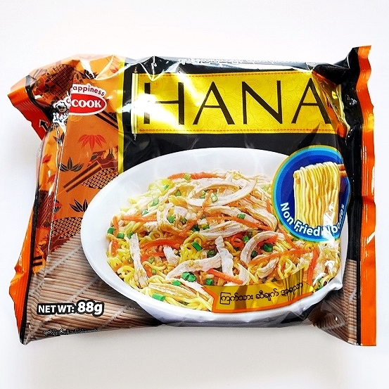 エースコック HANA インスタント麺 シャンカオスエ チキン味 ACECOOK ハナ Sikyet Kaukswe