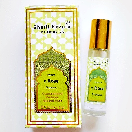 SHARIF KAZURA パフュームオイル バラ ロールオン アロマオイル ローズ c.Rose 8ml