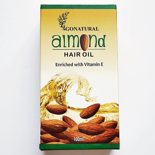 Go Natural アーモンドヘアオイル アーモンドオイル GONATURAL ALMOND HAIR OIL 