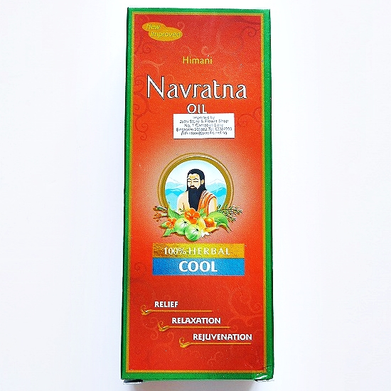 ヒマニ ナブラトナオイル Himani クールオイル NAVRATNA OIL COOL 100ml