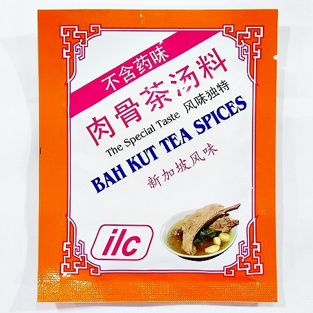 ILC バクテーの素 肉骨茶汤料 BAH KUT TEA SPICES