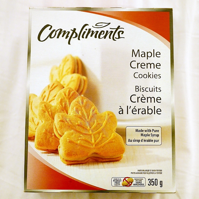 Compliments メープルクッキー メープルクリームクッキー Maple Creme Cookies