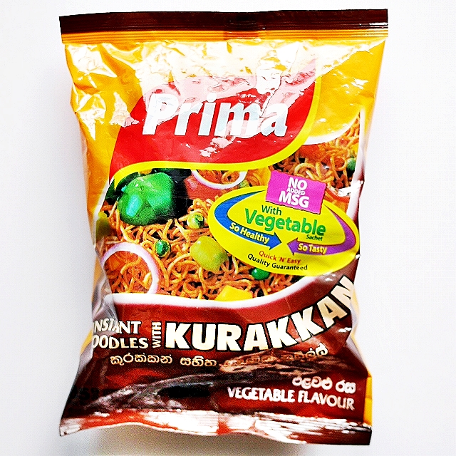 Prima KURAKKAN インスタント麺 ヌードル 野菜味 INSTANT NOODLES VEGETABLE