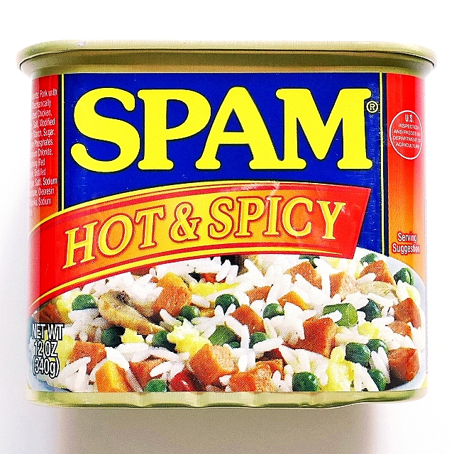 ホーメル　スパム　ホット＆スパイシー　Hormel SPAM HOT&SPICY