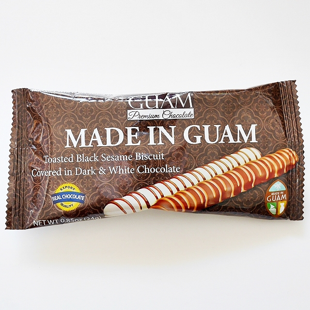 MADE IN GUAM メイドイングアム 黒ごまビスケット ダーク＆ホワイトチョコレート