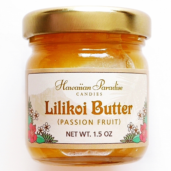 ハワイアンパラダイスキャンディーズ リリコイバター パッションフルーツバター 1.5oz Lilikoi Butter