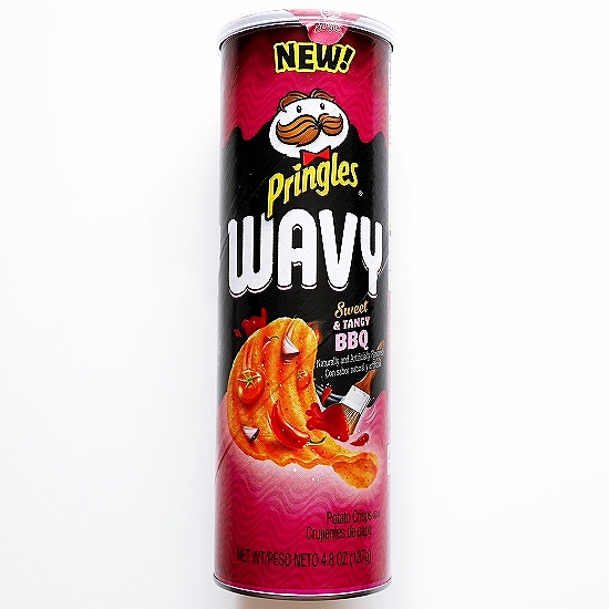 プリングルズ WAVY Pringles Sweet & TANGY BBQ ポテトチップス