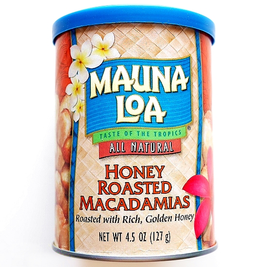マウナロア ハニーローストマカダミアナッツ缶 MAUNA LOA 4.5oz 127g