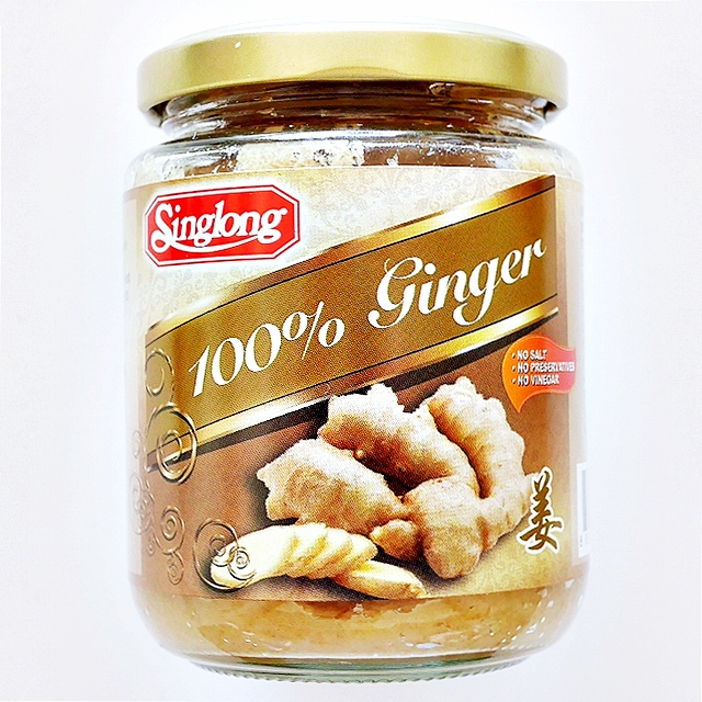 Singlong 100% ginger ジンジャーペースト 生姜ペースト 230g
