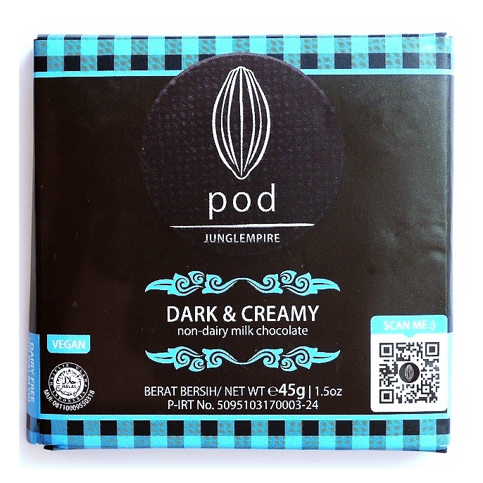 podチョコレート　ダーク＆クリーミー　ポッドチョコレート　DARK & CREAMY 45g