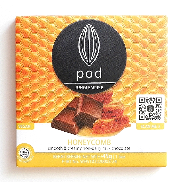 podチョコレート　ハニーコーム　ポッドチョコレート　HONEYCOMB 45g