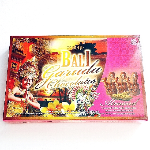 デルフィ　バリガルーダチョコレート　アーモンド　Delfi BALI garuda 55g