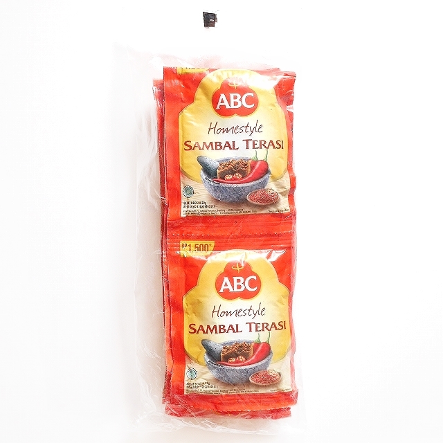 ABCサンバルテラシ　ABC Homestyle Sambal Terasi　20g×10パック入り