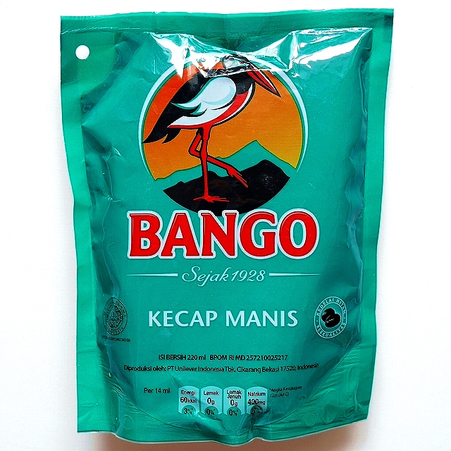 BANGO KECAP MANIS　バンゴー　ケチャップマニス　パック入り　220ml