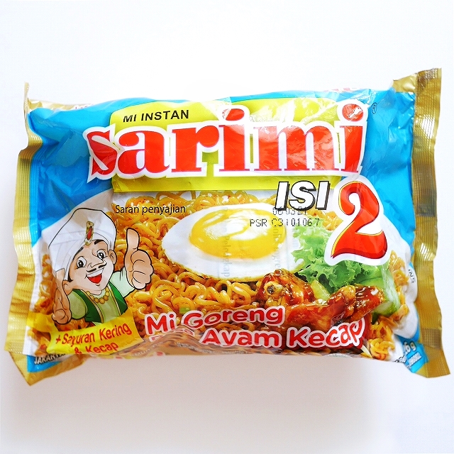 sarimi ISI2 Ayam Kecap　サリミ　ミーゴレン　インスタント麺　アヤムケチャップ　鶏肉醤油煮込み　2食