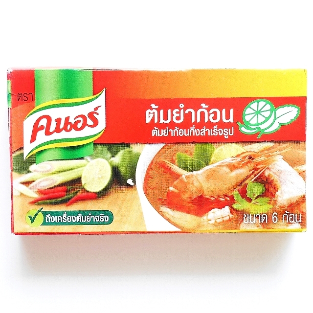 クノール　トムヤムキューブ　トムヤンクンの素　トムヤムクンの素　キューブ　Knorr Tom Yum