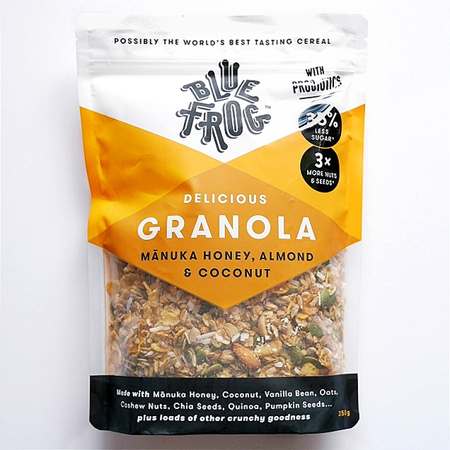 ブルーフロッグ　デリシャスグラノーラ　マヌカハニー　アーモンド　ココナッツ　BLUE FROG GRANOLA 350g