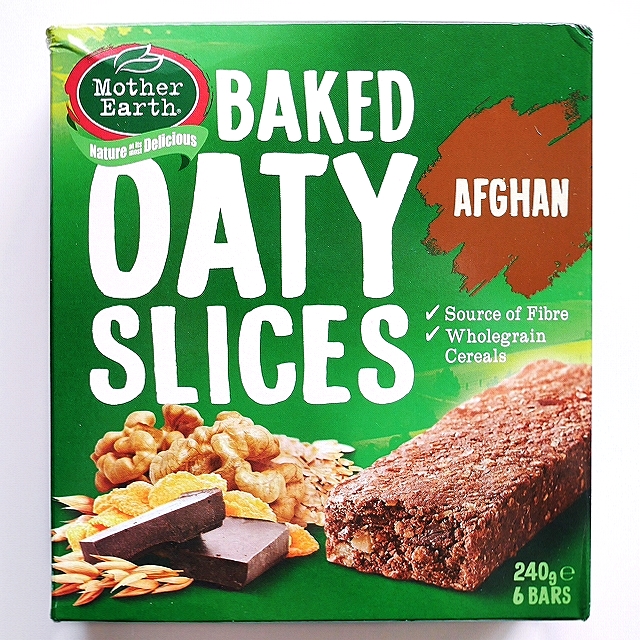 Mother Earth BAKED OATY SLICES AFGHAN マザーアース　ベイクドオーティスライス　6本