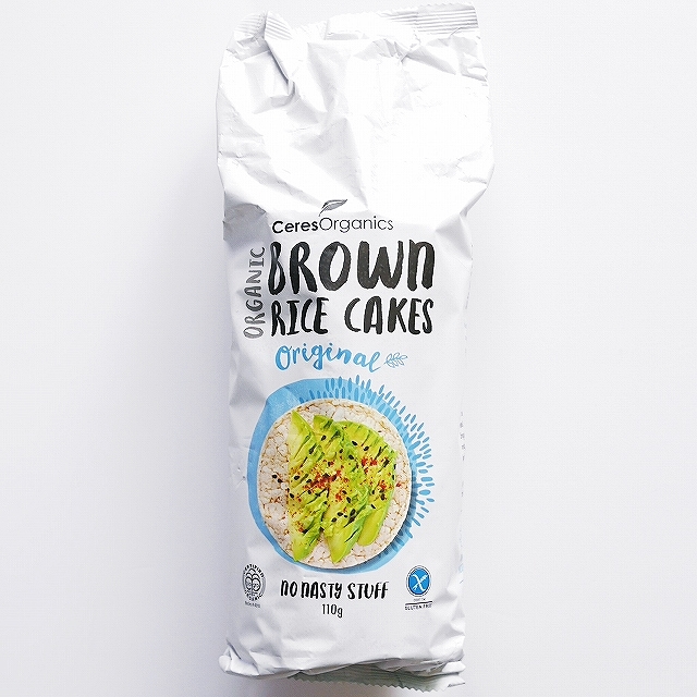 Ceres Organics BROWN RICE CAKES セレスオーガニクス　ブラウンライスケーキ　オリジナル