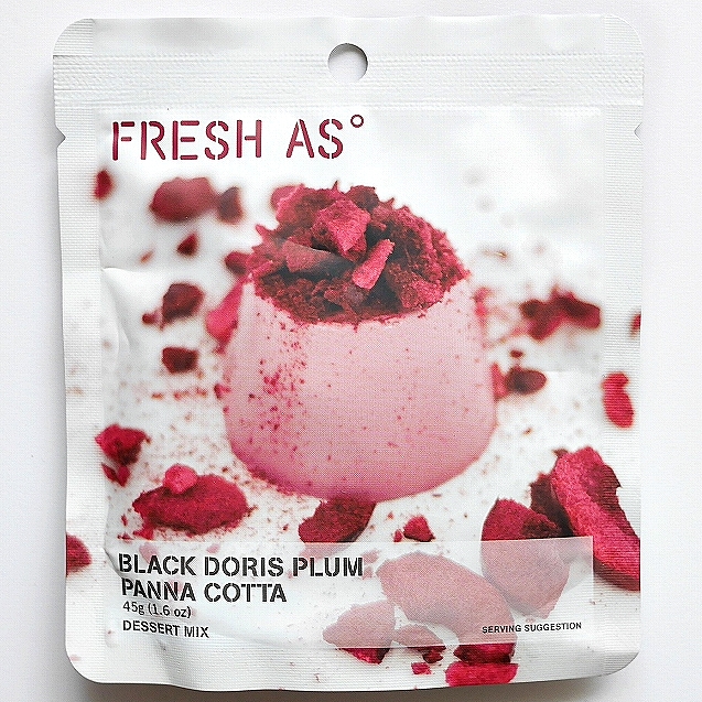 FRESH AS BLACK DORIS PLUM PANNA COTTA　ブラックドリスプラムパンナコッタの素