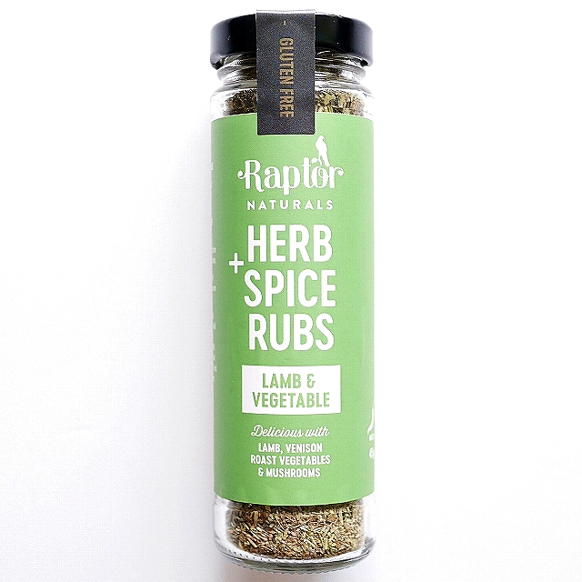 Raptor NATURALS HERB SPICE RUBS　ハーブスパイスラブ　ラム＆ベジタブル用調味料　