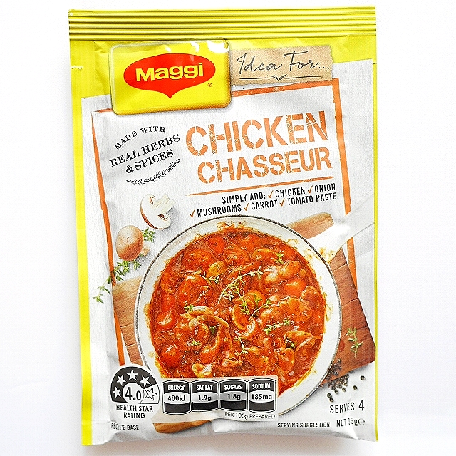 マギー　チキンシャスールの素　チキンの煮込み　Maggi CHICKEN CHASSEUR