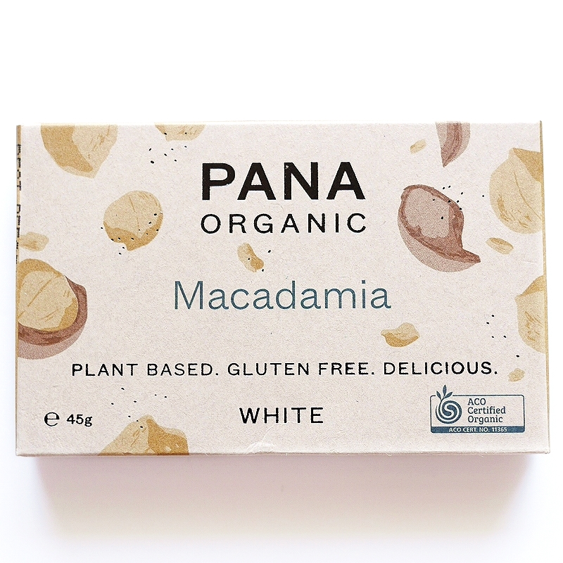 パナオーガニック　マカダミア　ホワイトチョコレート　PANA ORGANIC Macadamia