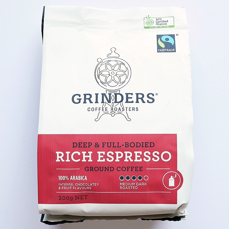 GRINDERS COFFEE ROASTERS　グラインダーズコーヒー　リッチエスプレッソ　コーヒー豆　粉