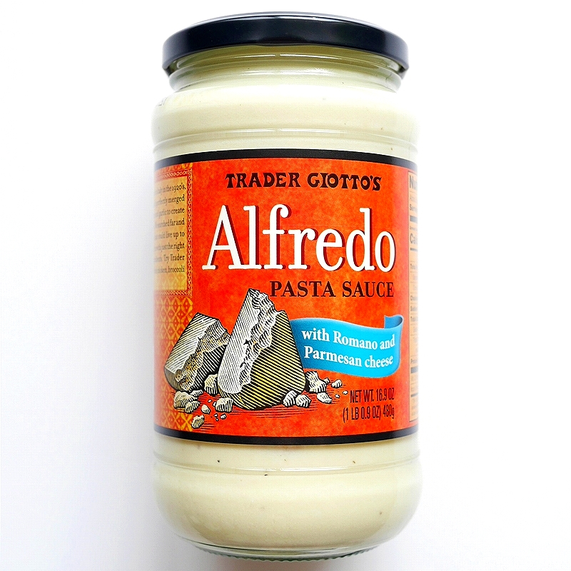 トレーダージョーズ　ジオット　アルフレッドパスタソース　Trader Joe's Giotto's Alfredo