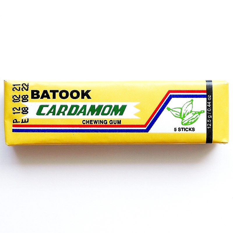 BATOOK CARDAMOM Chewing Gum　カルダモンガム
