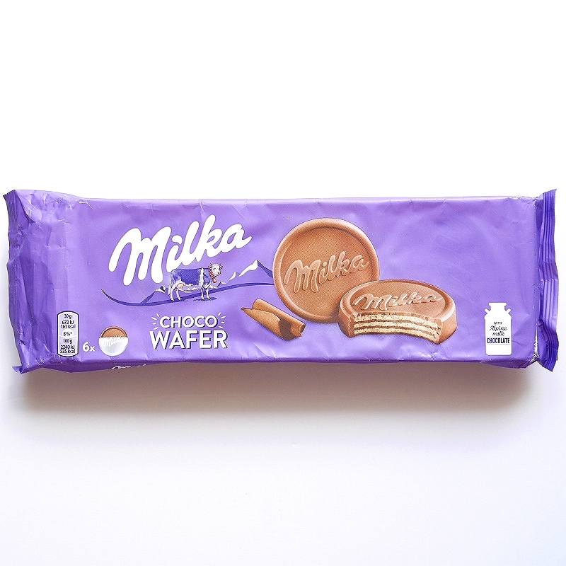 milka CHOCO WAFER 180g　ミルカ　チョコウエハース