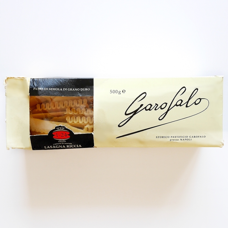 Garofalo Lasagna Riccia 500g　ガロファロ　ラザニア　リッチャ　パスタ