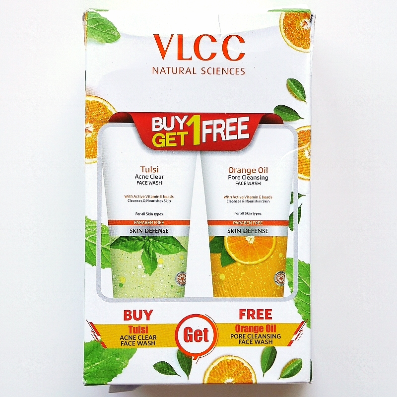 VLCC NATURAL SCIENCES Tulsi Orange Oil　トゥルシーオレンジオイルフェイスウォッシュ