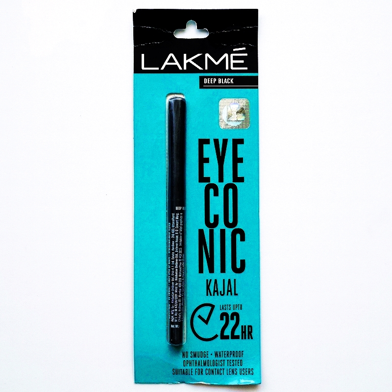 Lakme DEEP BLACK EYECONIC KAJAL 22HR ラクメ　ディープブラック　アイコニックカジャル