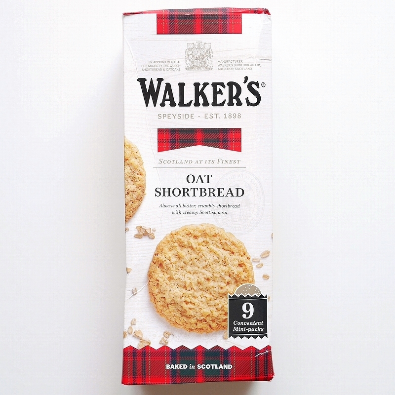 ウォーカーズ　オーツショートブレッド　Walker's Oat Shortbread 9枚入り