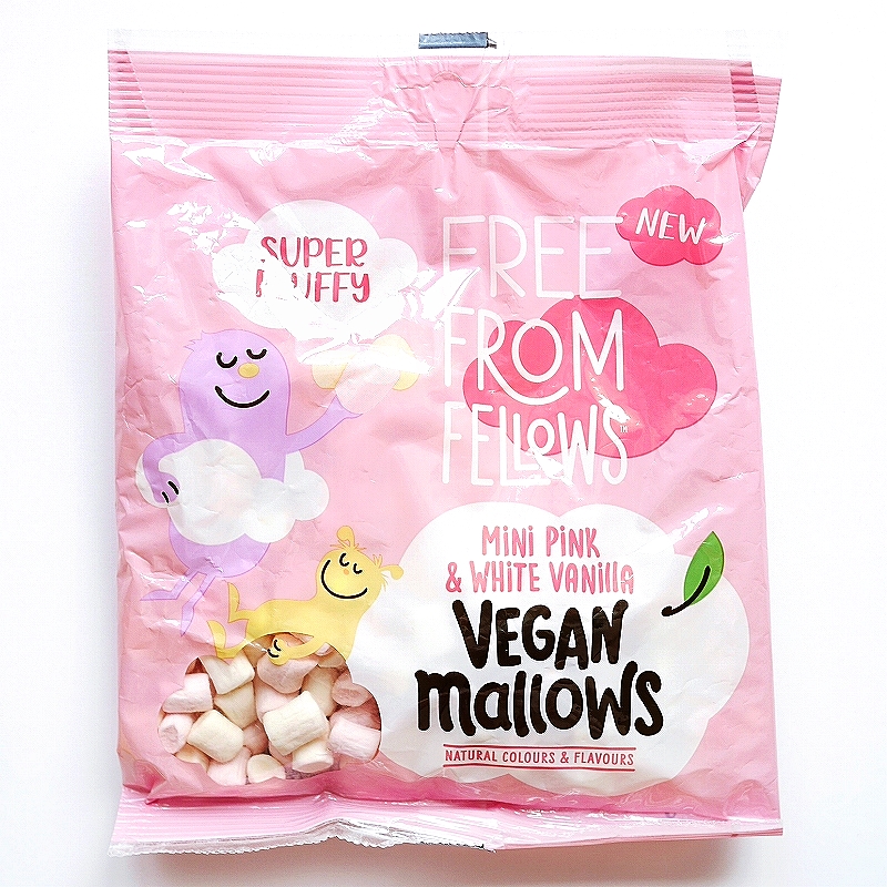 フリーフロムフェローズ　ビーガンマロウ　ミニマシュマロ　Free From Fellows Vegan Mallows