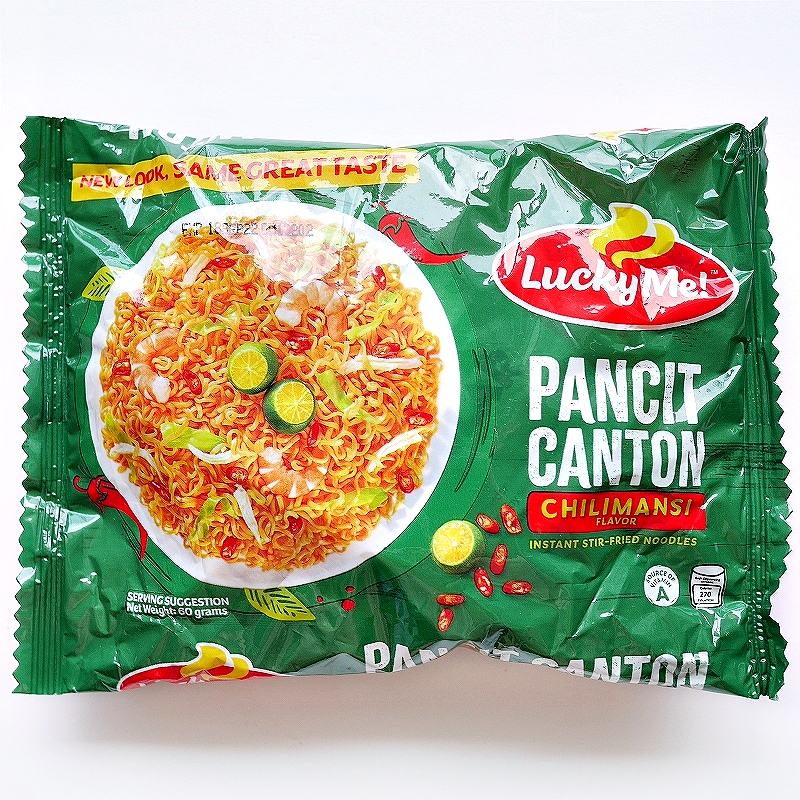 ラッキーミー　パンシットカントン　チリマンシー味　インスタント焼きそば　Lucky Me! PANCIT CANTON