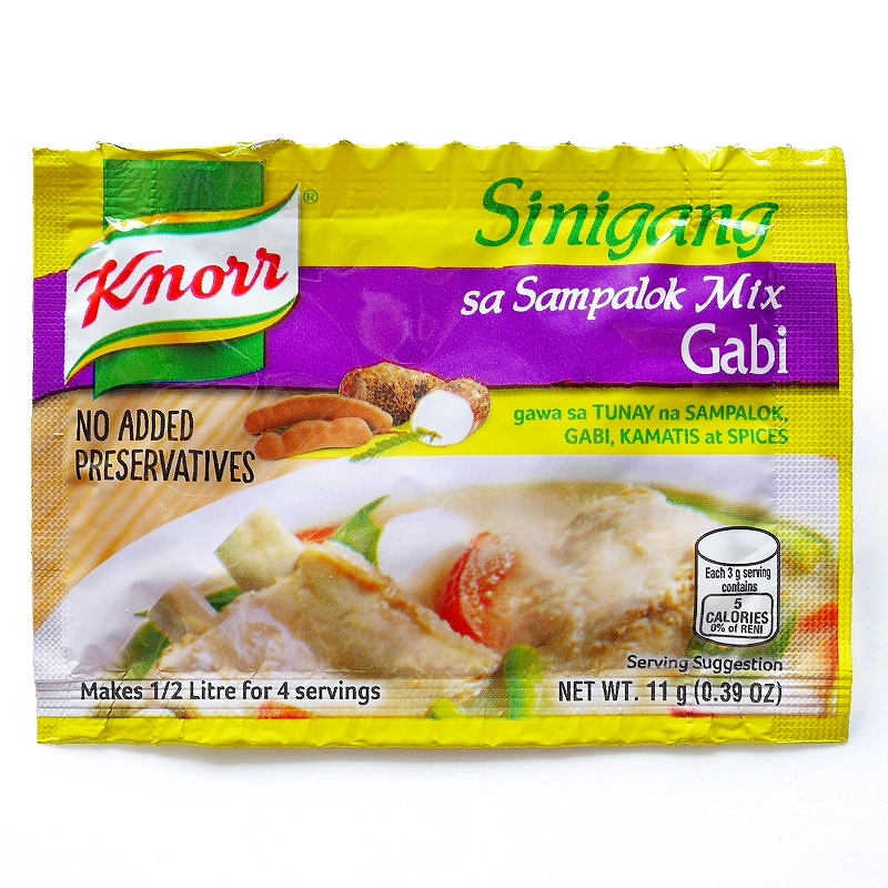 クノール　シニガンサンパロックミックスガビ　Sinigang Sa Sampalok Mix Gabi 11g