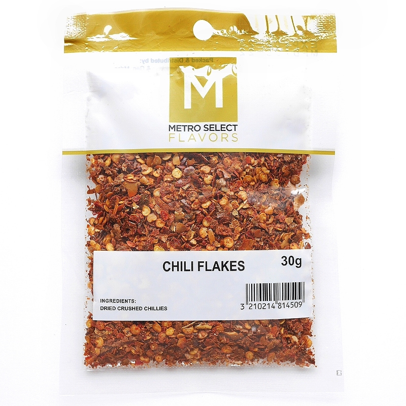 メトロセレクト　チリフレーク　METRO SELECT FLAVORS CHILI FLAKES 30g