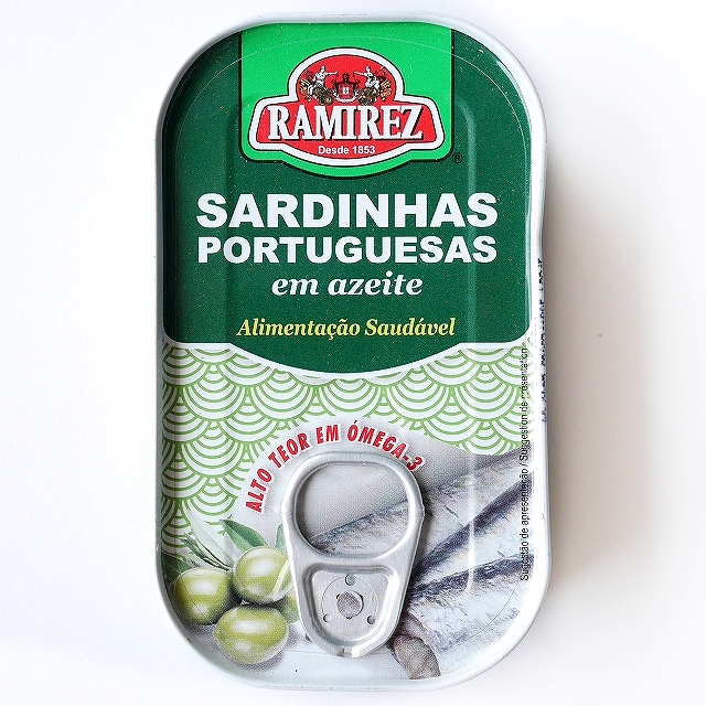 ラミレス　ポルトガル産イワシのオリーブオイル煮　イワシ缶　RAMIREZ SARDINHAS PORTUGUESAS