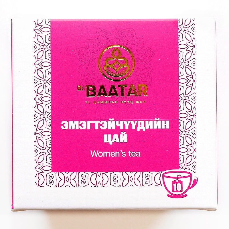 BAATAR ウィメンズティー 女性用ハーブティー お茶 Women's tea ЭМЭГТЭЙЧҮҮДИЙН ЦАЙ