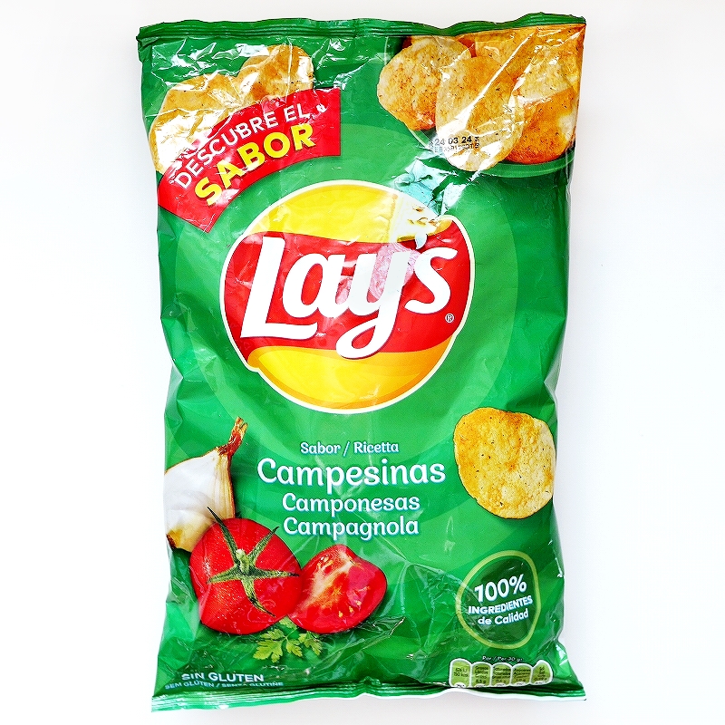 レイズ　ポテトチップス　カンペシーナス　農民味　Lay's Campesinas