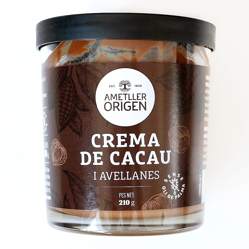 Ametller Origen CREMA DE CACAO 　カカオクリーム　ヘーゼルナッツチョコレートクリーム